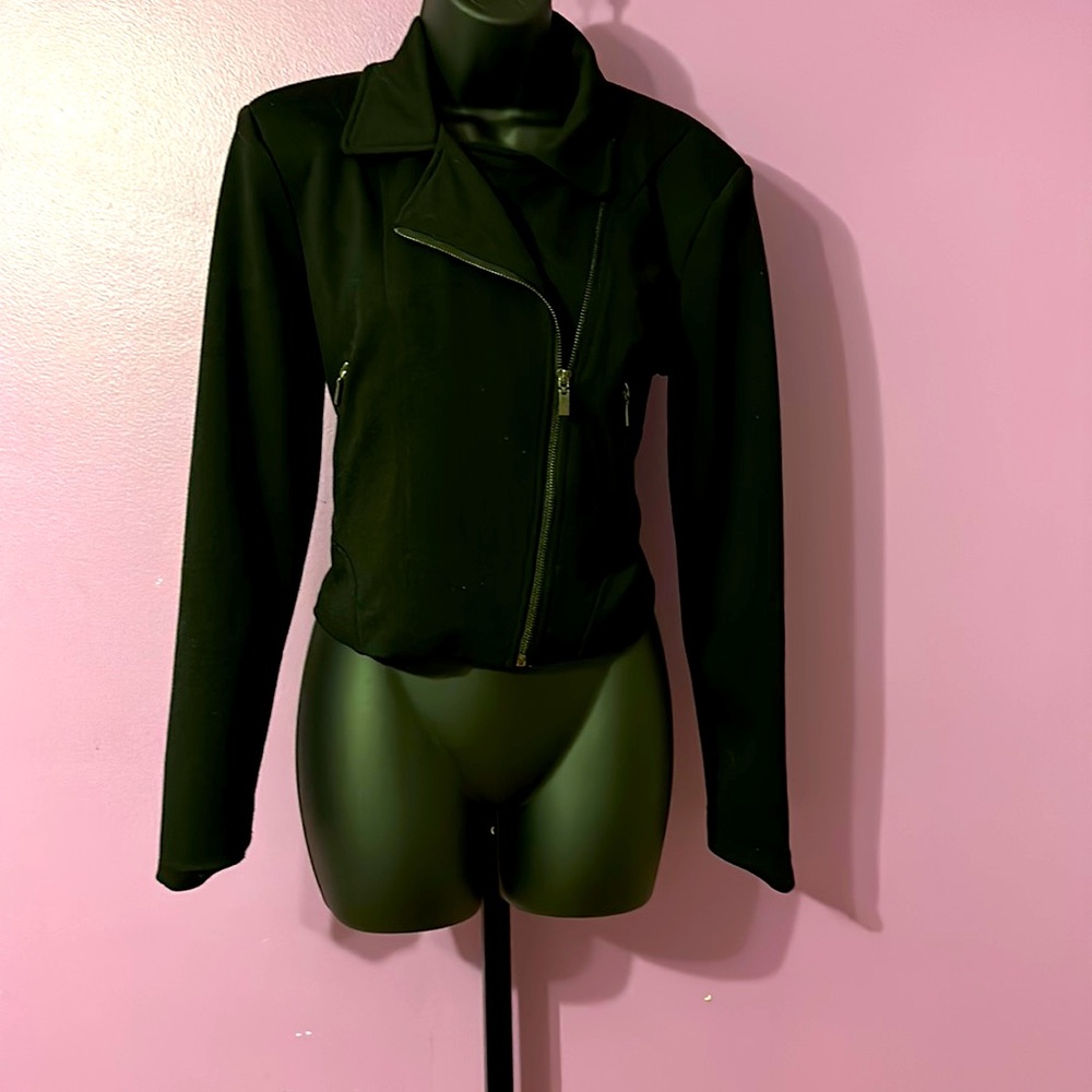 Cute Short Black Jacket